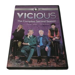 VICIOUS The Complete Second Season DVD Derek Jacobi Ian McKellen PBS 2015